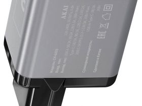 Зарядное устройство Akai CH-6A33 USB/USB-C 30 Вт Серое
