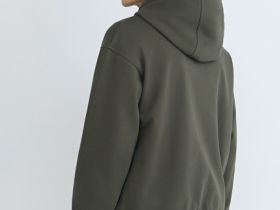 Базовая толстовка на молнии, Зеленый