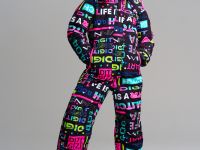 Комбинезон текстильный с полиуретановым покрытием для девочек