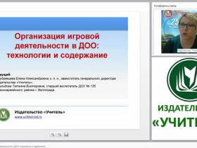 Организация игровой деятельности в ДОО: технологии и содержание