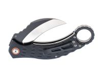 Складной нож керамбит QSP Eagle, сталь D2, рукоять черный G10