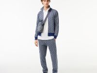 Мужская жаккардовая толстовка Lacoste PARIS с монограммой