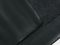 Юбка миди из искусственной кожи, Черный