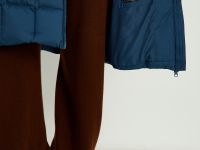 Пальто утепленное с утиным пухом