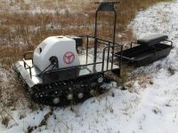 Мотобуксировщик УРАГАН Промысловик