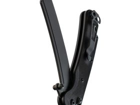 Складной нож Daggerr Begemot Slim All Black, сталь VG-10, рукоять G10