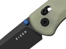 Складной нож Kizer Drop Bear, сталь Nitro-V, рукоять GID G10, black