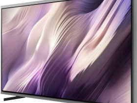Телевизор Samsung 77" OLED S95H 4K, Процессор NQ4 AI Gen3, Smart ТВ (2026) QE77S95HAEXPY сланцево-черный