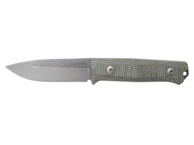 Нож с фиксированным клинком LionSteel Bushcraft-R, сталь Uddeholm Sleipner, рукоять микарта, зеленый
