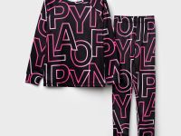 Термокомплект трикот. для девочек: фуфайка (футболка) с длин. рук, брюки для эпизод. использования