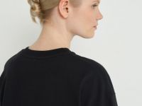 Базовая футболка оверсайз, Черный