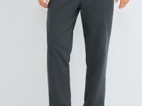 Утеплённые брюки со стопперами, Серый