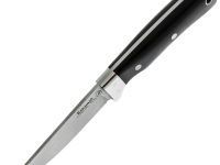 Нож Газель малютка цмт, сталь Х12МФ, граб