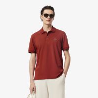 Мужское поло Lacoste из смеси эластичного органического хлопка