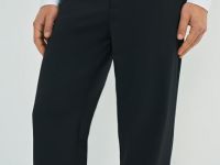 Классические брюки Slim fit, Черный