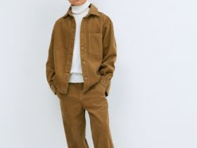 Рубашка из вельвета для мальчиков, Бежевый