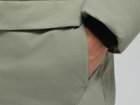 Утепленная куртка с капюшоном