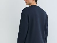 Свитшот с имитацией футболки, Синий