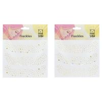 Наклейка-тату MESHU "Freckles" 15*18,5 см, инд. уп., европодвес