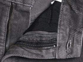 Вельветовые брюки Baggy для девочек, Серый