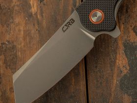 Складной нож CJRB Crag, сталь D2, рукоять G10, черный