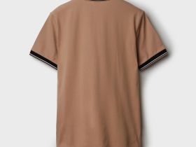 Джемпер трикотажный с воротником поло для мужчин