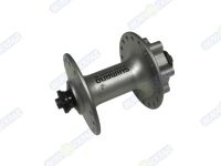 Shimano Втулка передняя Shimano Deore M525A, 36 отв, QR, 6-болт., цвет Серый