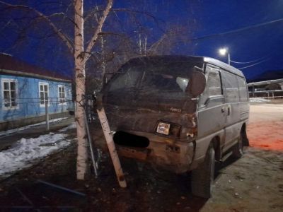 В Вилюйском районе нетрезвый водитель совершил ДТП, наехав на пешехода