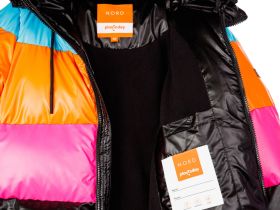 Куртка текстильная с полиуретановым покрытием для девочек