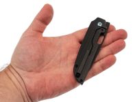 Складной нож Kizer Varatas black сталь S35VN, рукоять Black Titanium