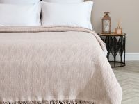 Покрывало Cialda, бежевое