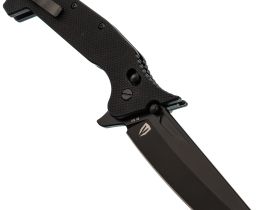 Складной нож Obertech ns-02 Tanto, сталь VG-10, рукоять G10, черный