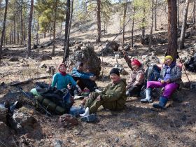 К древним вулканам Туймаады. Молотовская Падь, наскальные рисунки Туймаады