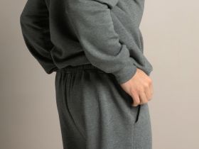 Брюки Massimo men, серые прямые