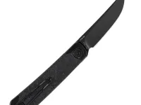 Складной нож SRM 131M-GB Enso black сталь 14C28N, рукоять Black G10
