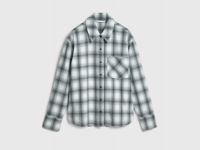 Рубашка в клетку, Серый