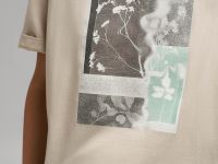 Свободная футболка из хлопкового джерси