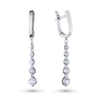 Серьги из белого золота э4712сг09140700