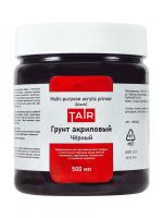 Грунт акриловый Таир 500 мл черный