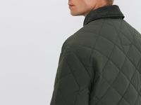 Лёгкая утеплённая куртка, Зеленый