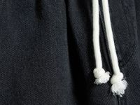 Широкие джинсы с карго-карманами для девочек, Серый