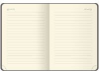 Ежедневник недатированный, кожзам OfficeSpace "Duo" A5 136 л, , сине-серый