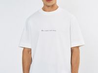 Футболка с вышивкой O'STIN x Яндекс Книги, Белый