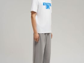 Футболка прямого кроя из джерси