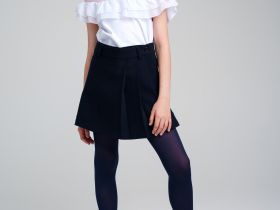 Фуфайка трикотажная для девочек (футболка)