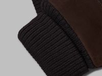 Перчатки из натуральной замши