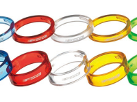 Проставочные поликарбонатные кольца FSA 1-1/8&quot; gnn2 (оранжевый полупрозрачный 5 мм)