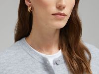 Кардиган с округлой горловиной