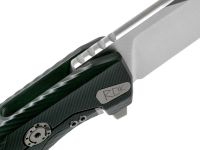 Нож складной LionSteel ROK A BS, сталь Satin Finish Bhler M390, рукоять алюминий, чёрный