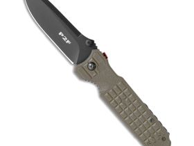 Складной нож Fox Predator 2F, сталь N690, рукоять Forprene, зеленый